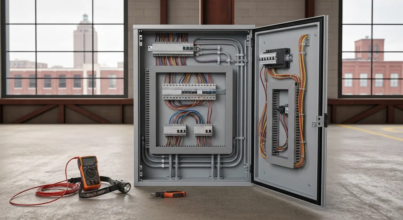 Commercial electrical installation