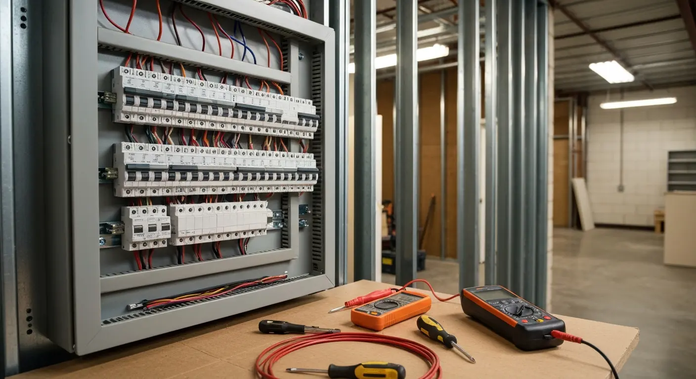 Circuit breaker repair work