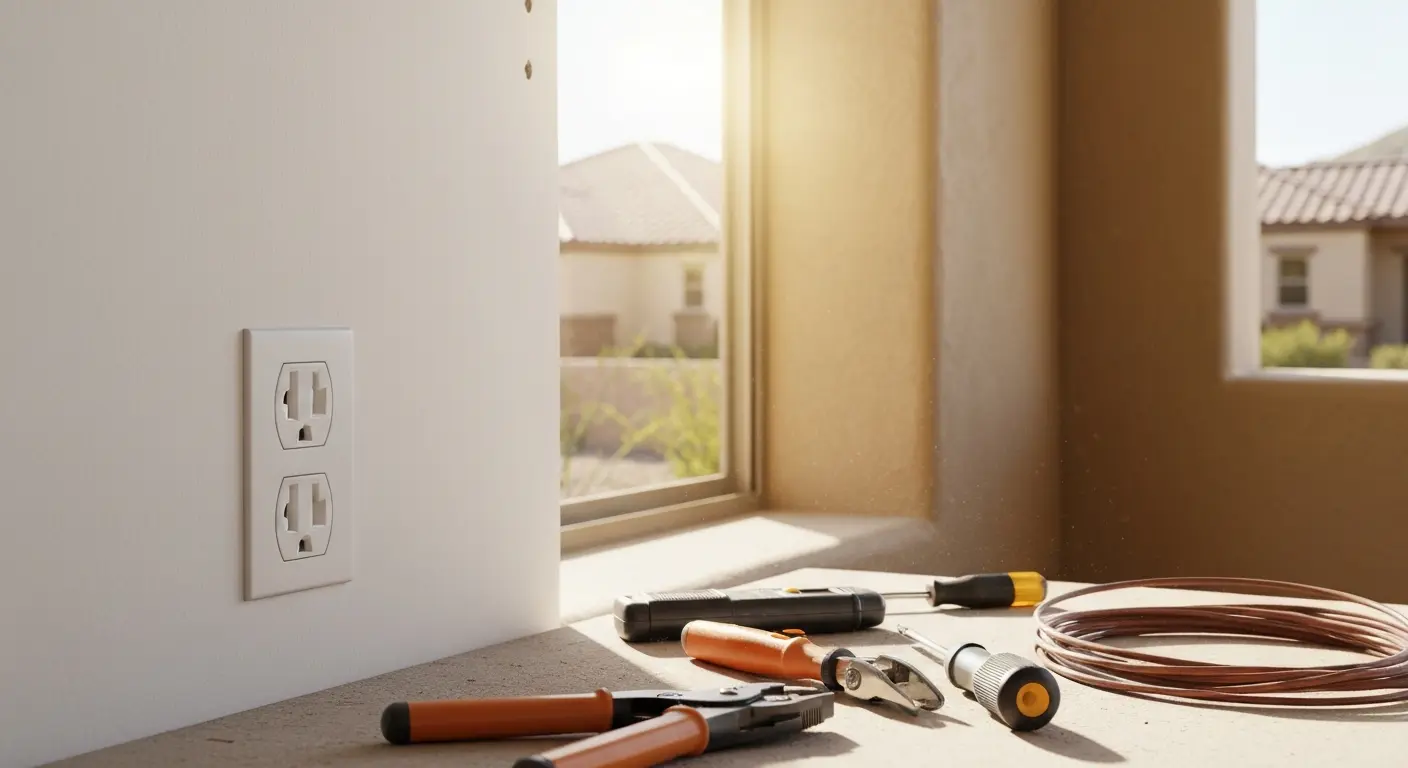 Residential electrical work in Chandler