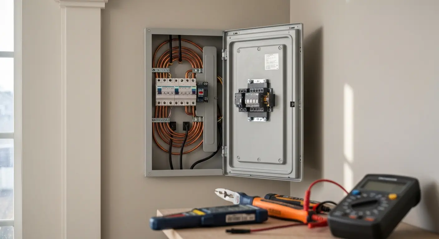 Electrical panel upgrade project