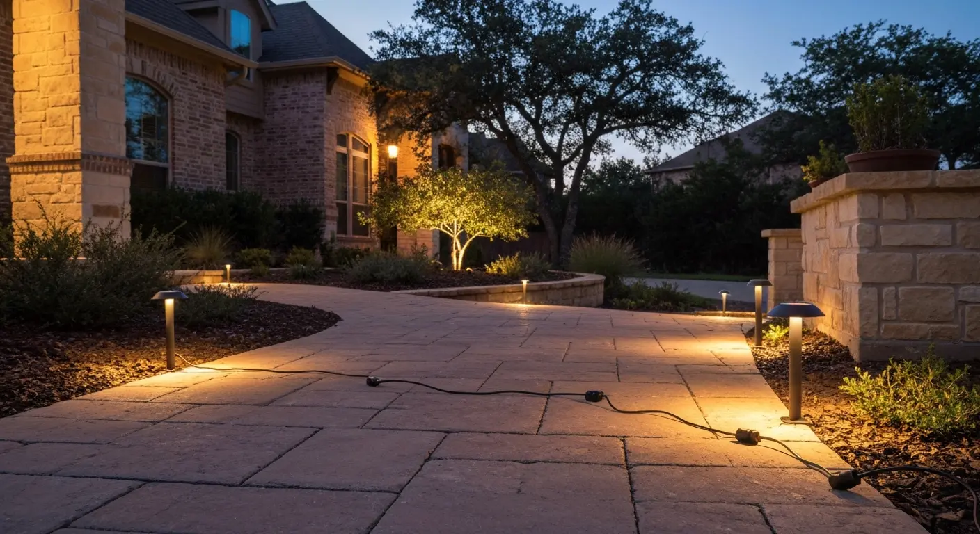 Outdoor LED landscape lighting