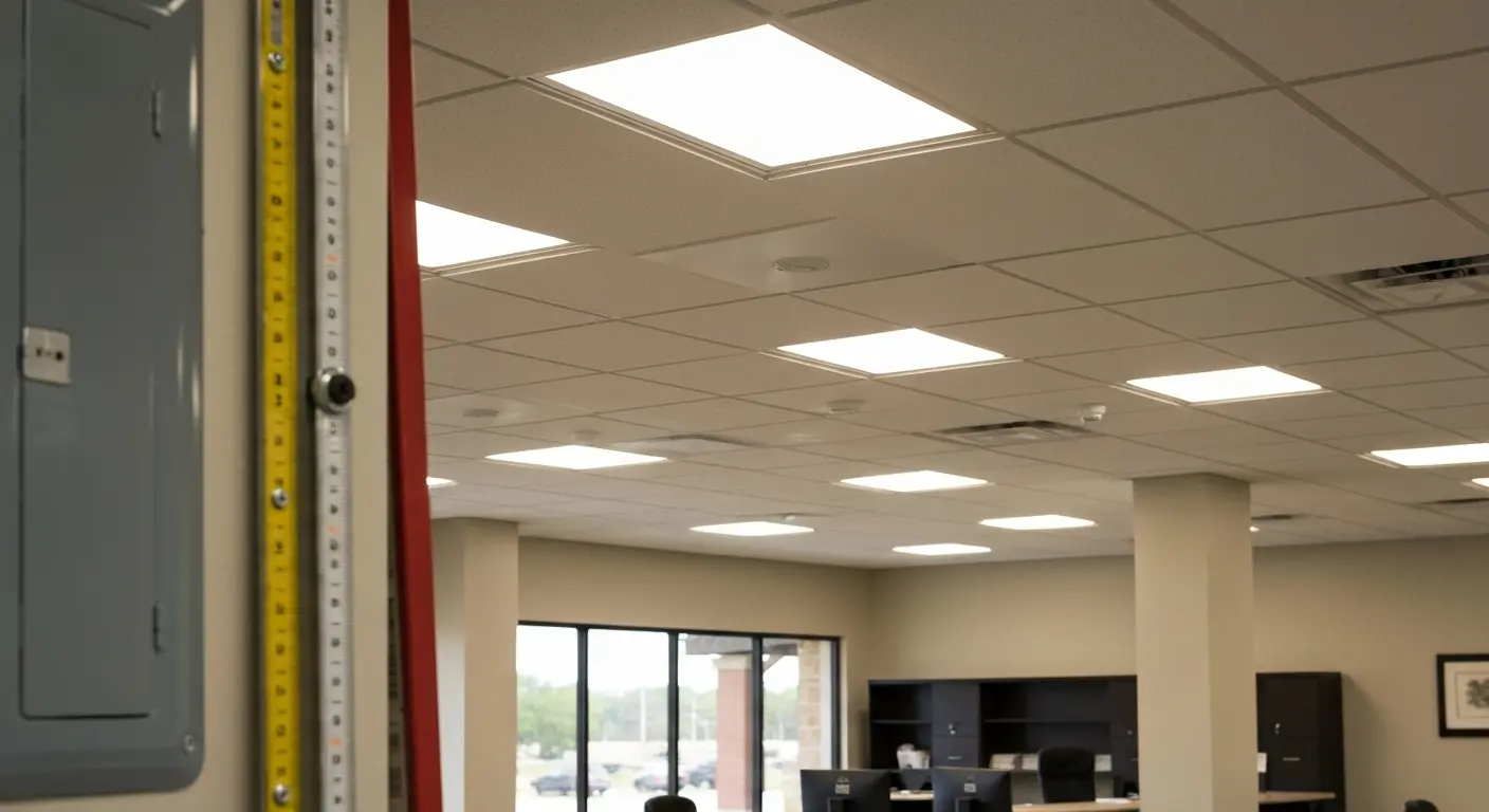 LED lighting installation