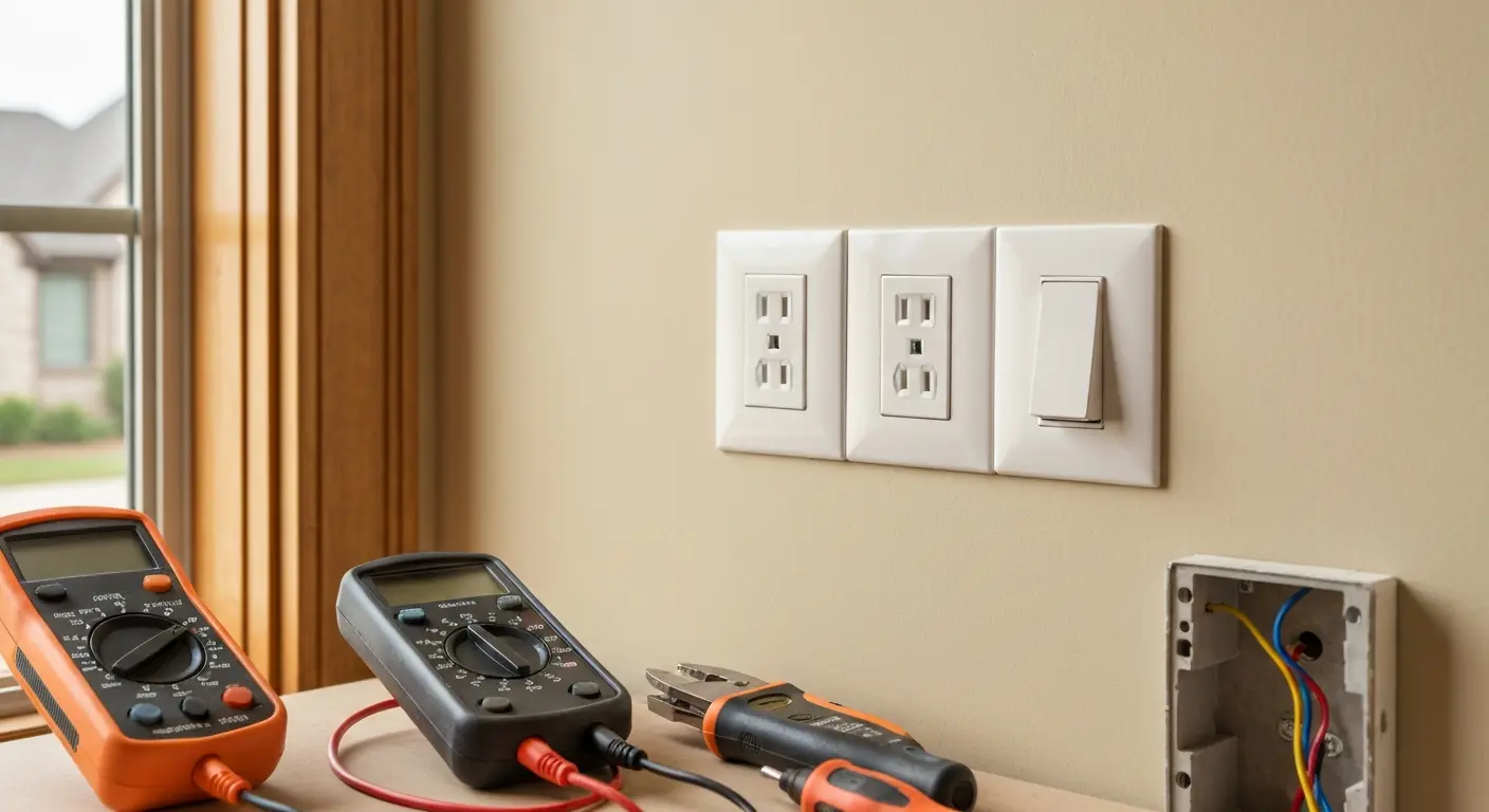 Residential electrical repair