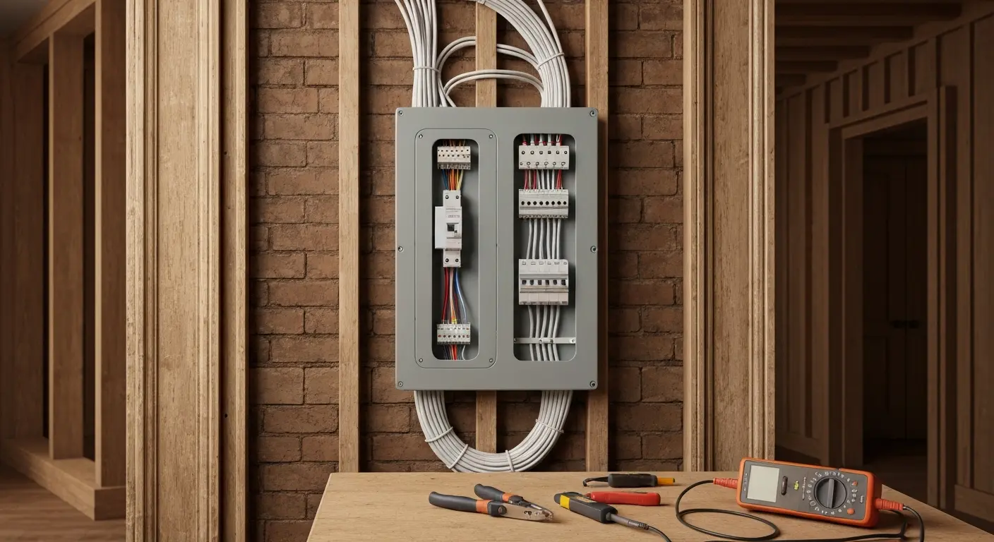 Electrical panel upgrade service