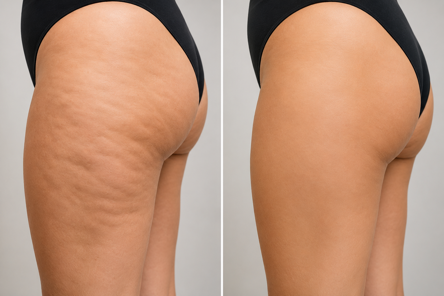 LPG Endermologie body treatment before and after result 1