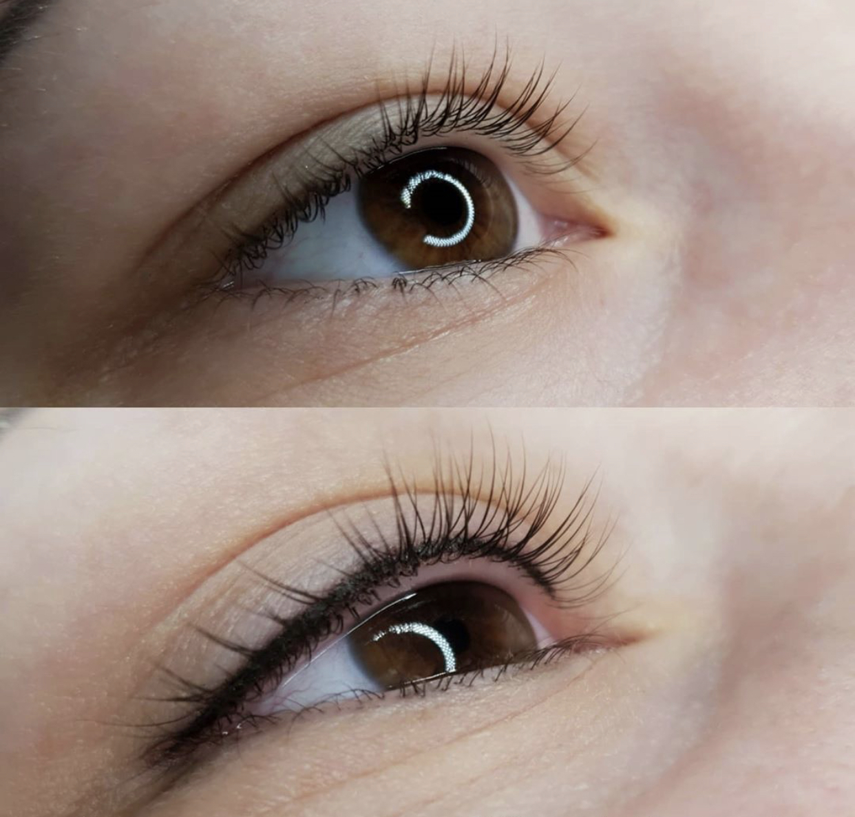 Permanent eyeliner client result