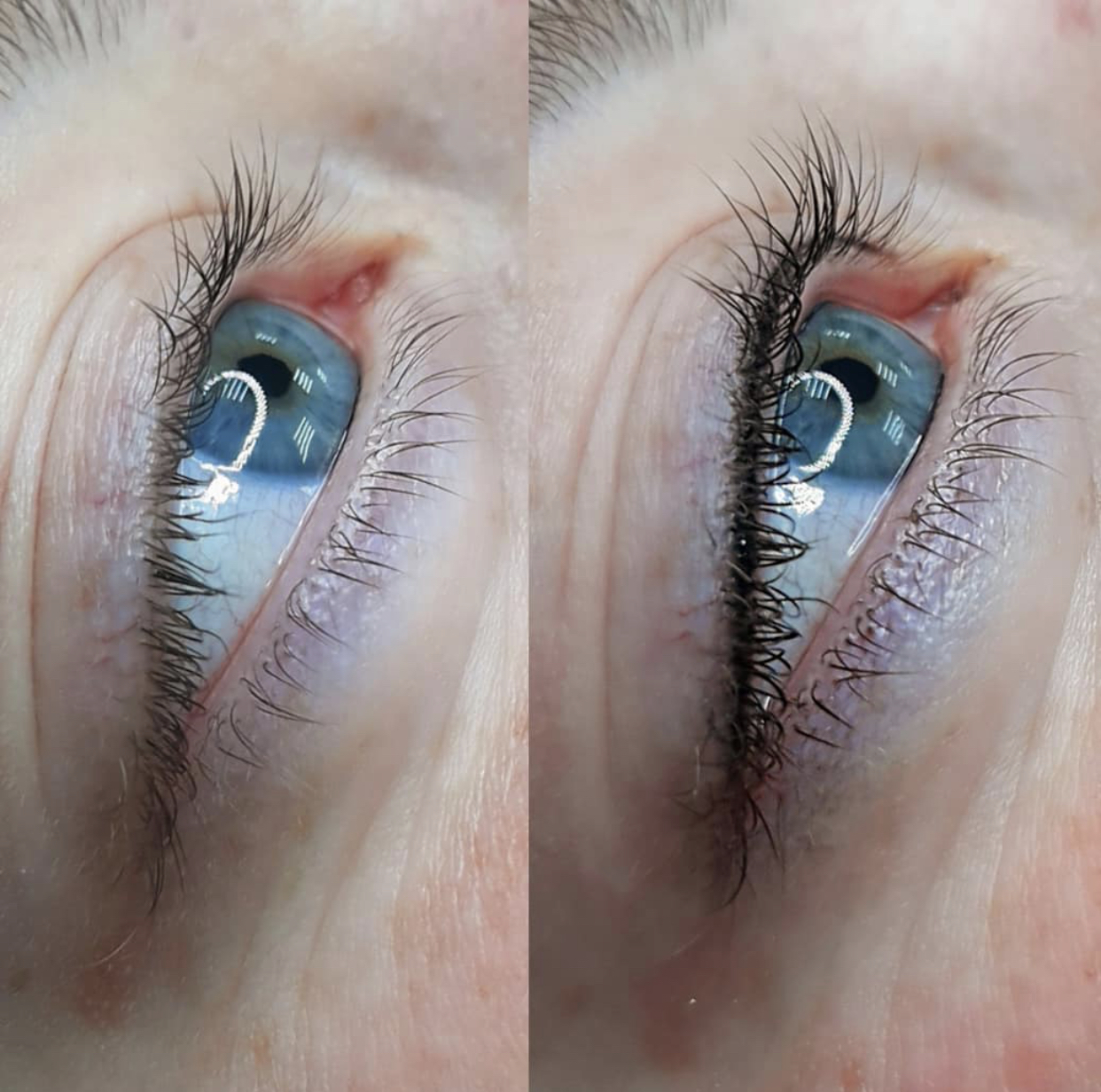 Permanent eyeliner client result