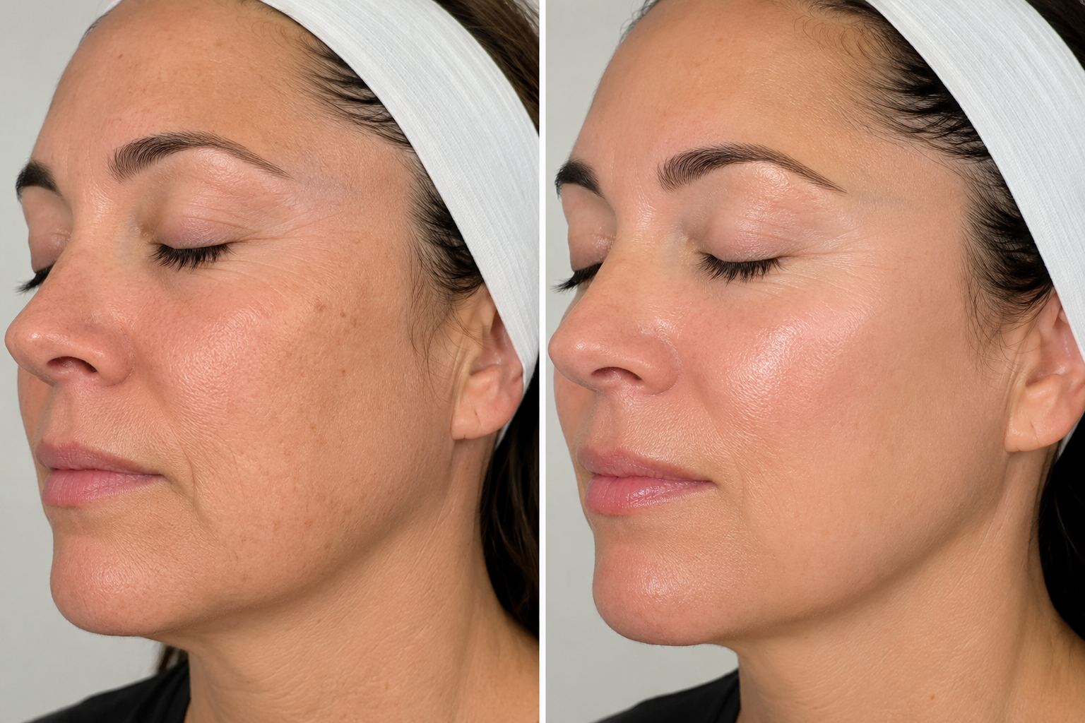 Endosphere before and after — client 1