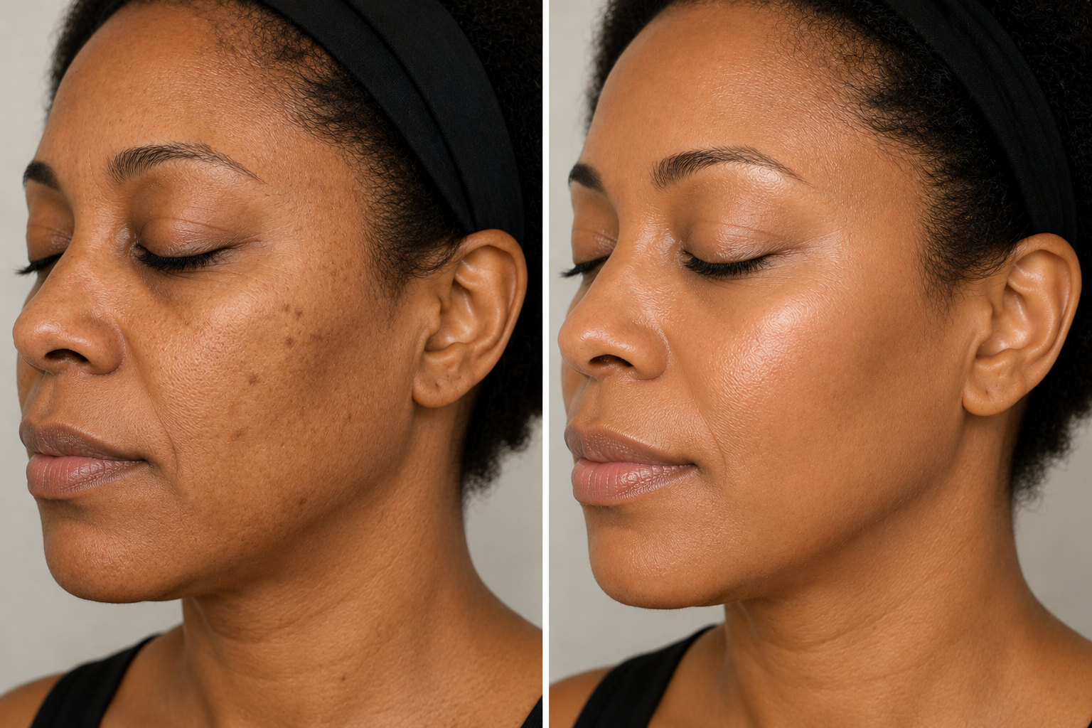 Endosphere before and after — client 2