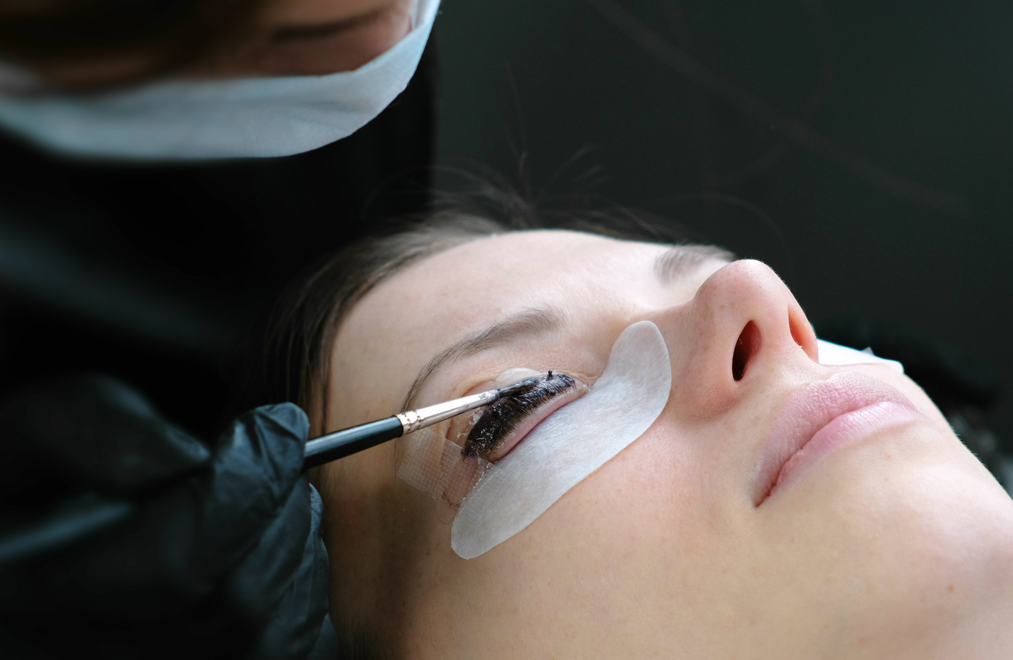 Lash lift step two