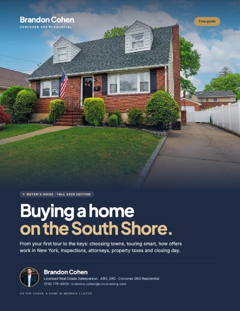 Cover of Brandon Cohen's guide to buying a home on the South Shore