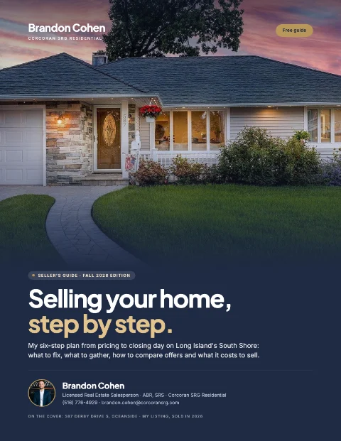 Cover of Brandon Cohen's guide to selling a South Shore home