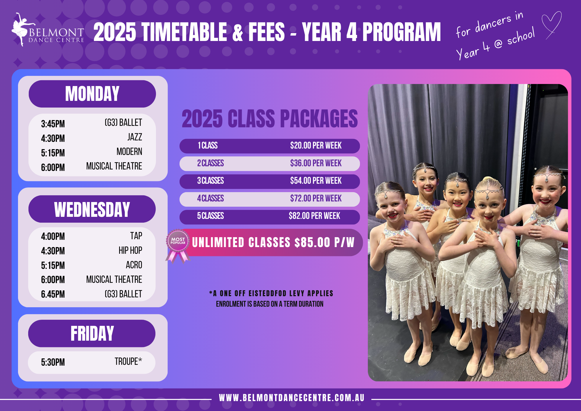 Captivating beauty of a ballerina at Belmont Dance Centre in Belmont, NSW. Experience the grace and elegance of ballet through the artistry of our talented dancers!