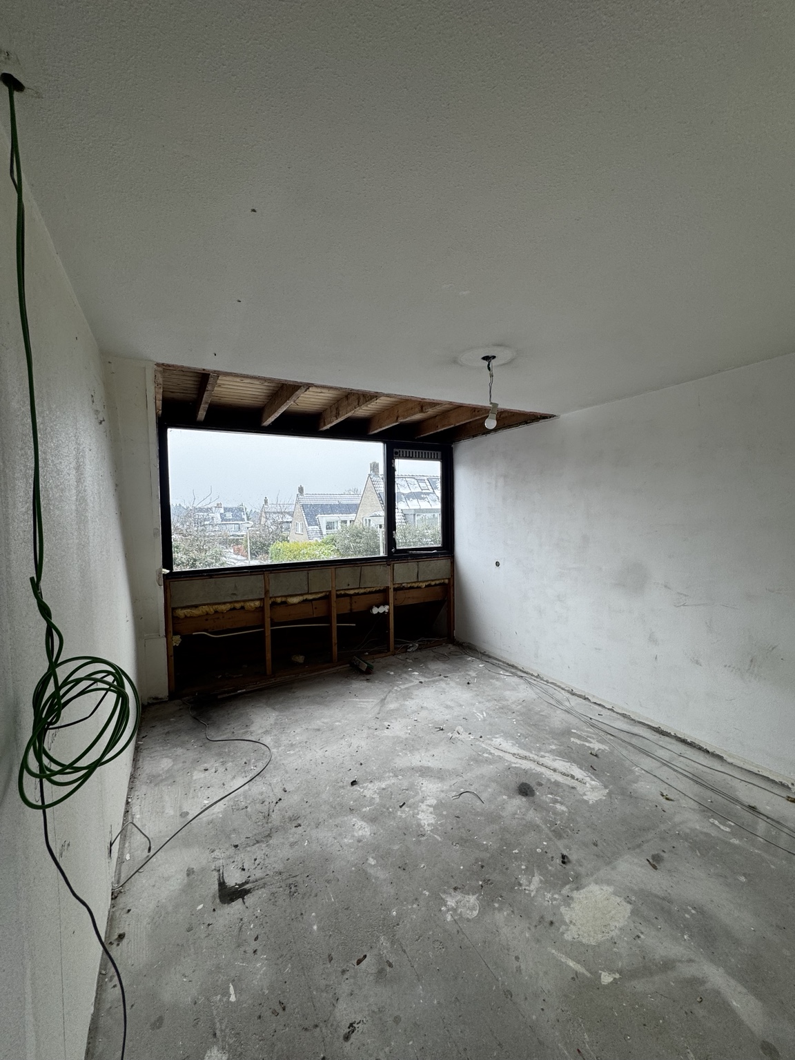 Complete woningrenovatie in Arnhem - verdieping tijdens de renovatie