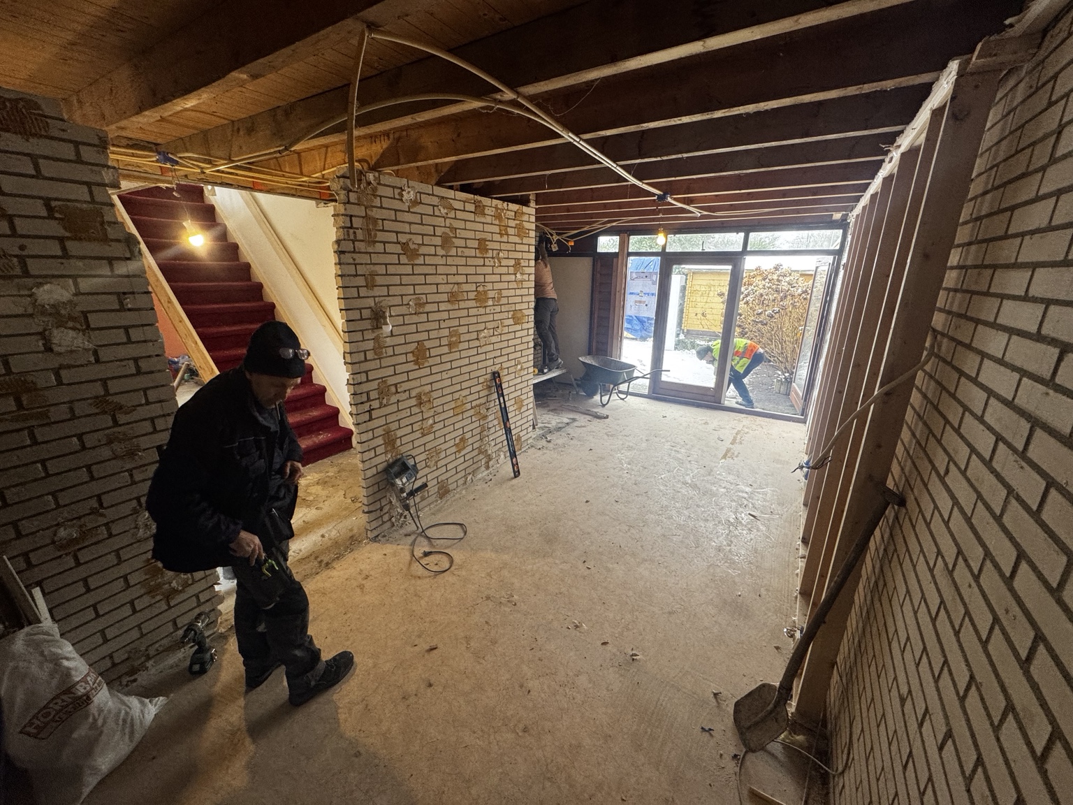 Complete woningrenovatie in Arnhem - technische voorbereiding tijdens de renovatie