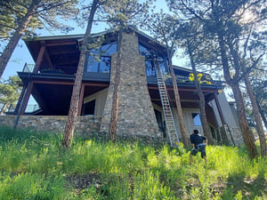 Deck Painting in Evergreen