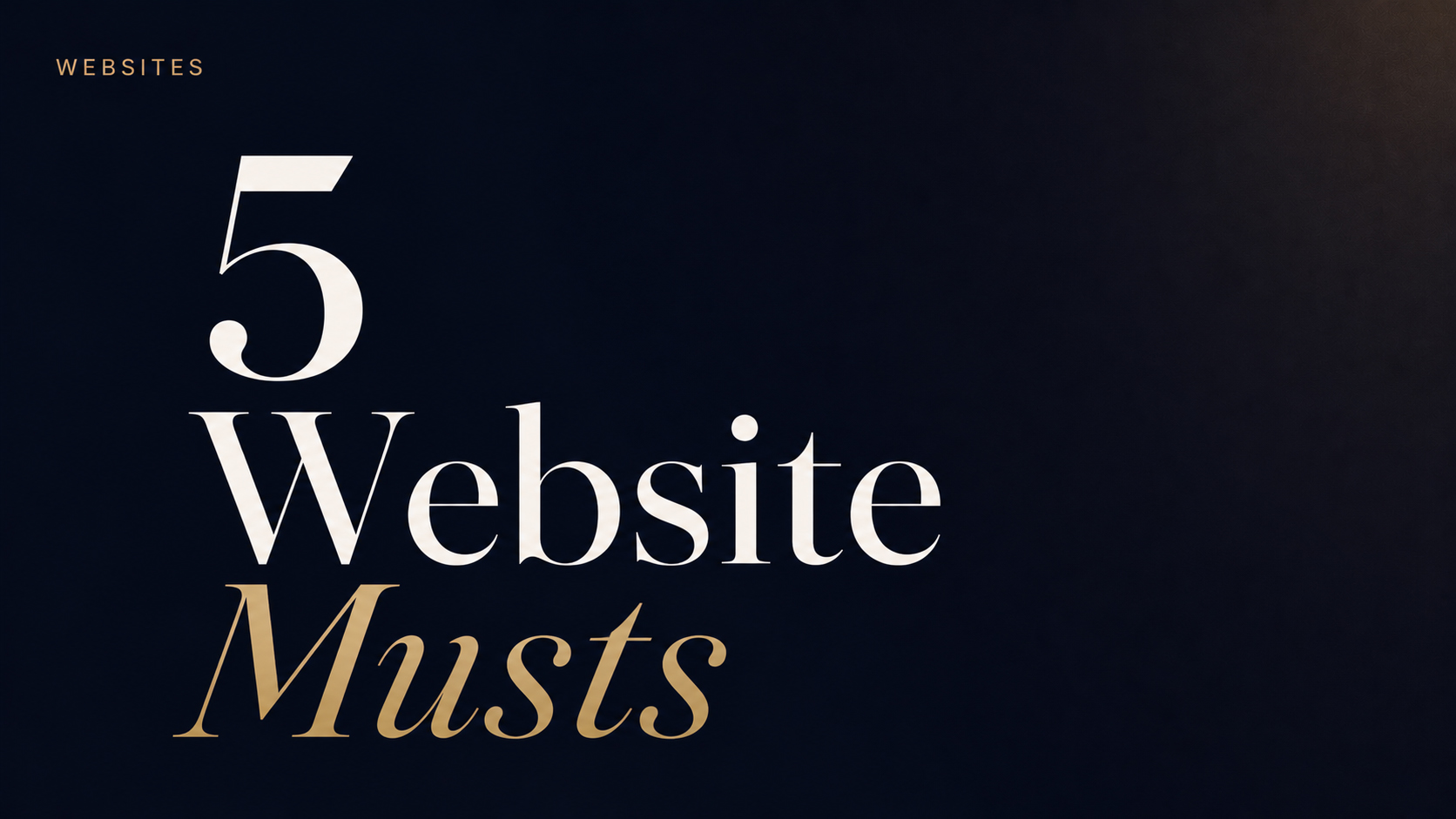 Five things every service business website gets right — editorial cover