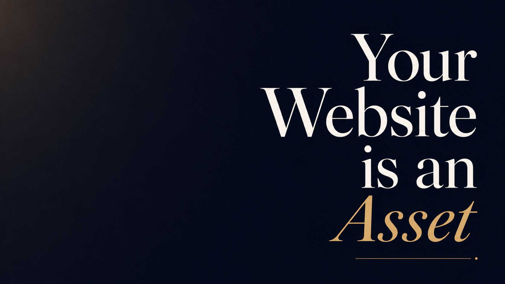Why your website is the only marketing asset that actually compounds