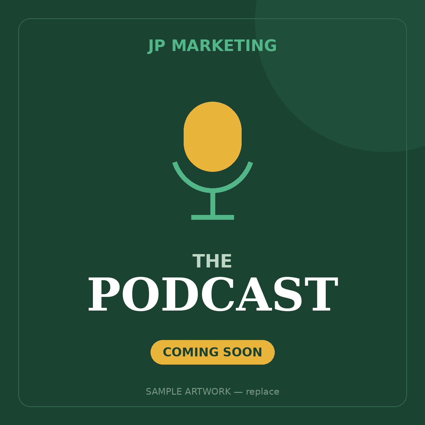 JP Marketing Podcast cover art
