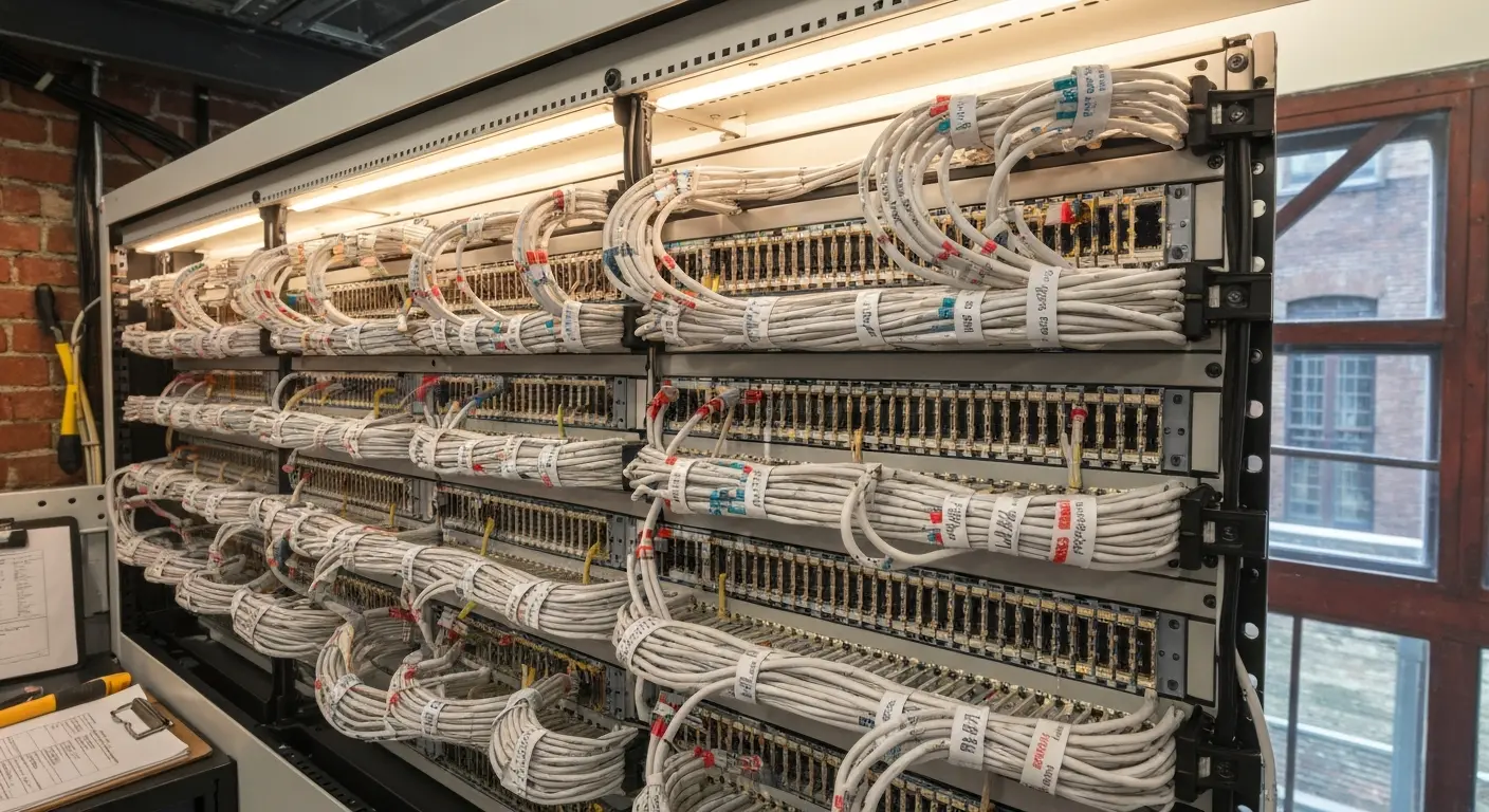 Patch panel termination