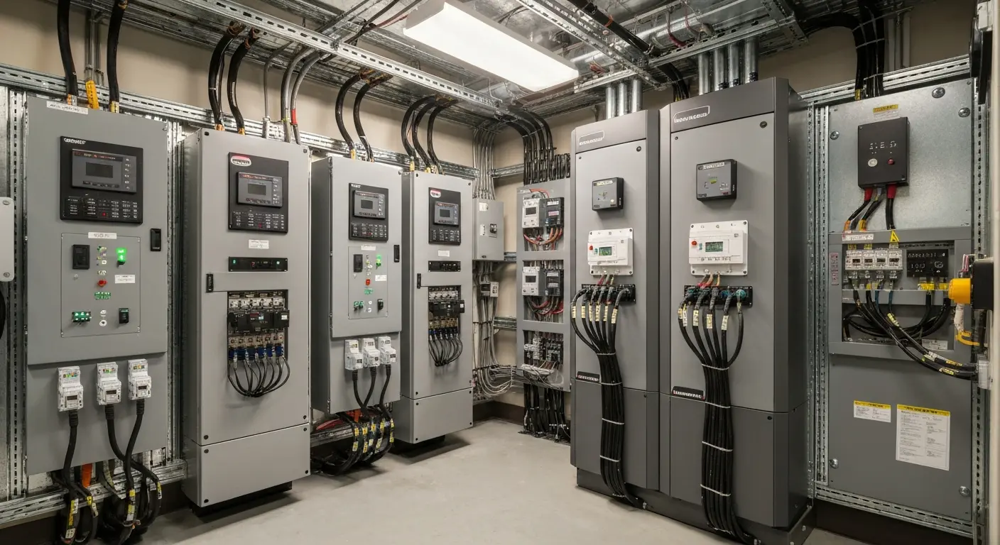 Power distribution and UPS equipment