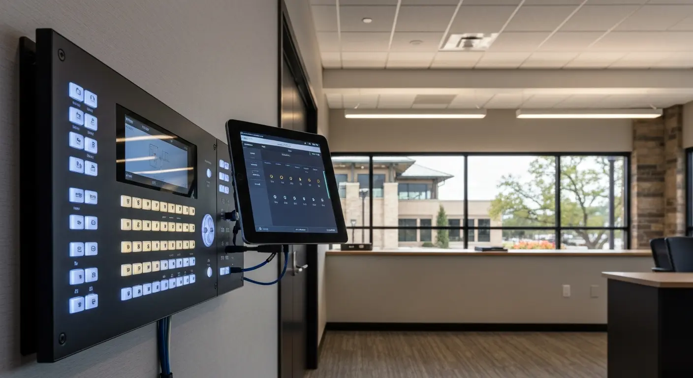 Control system panel