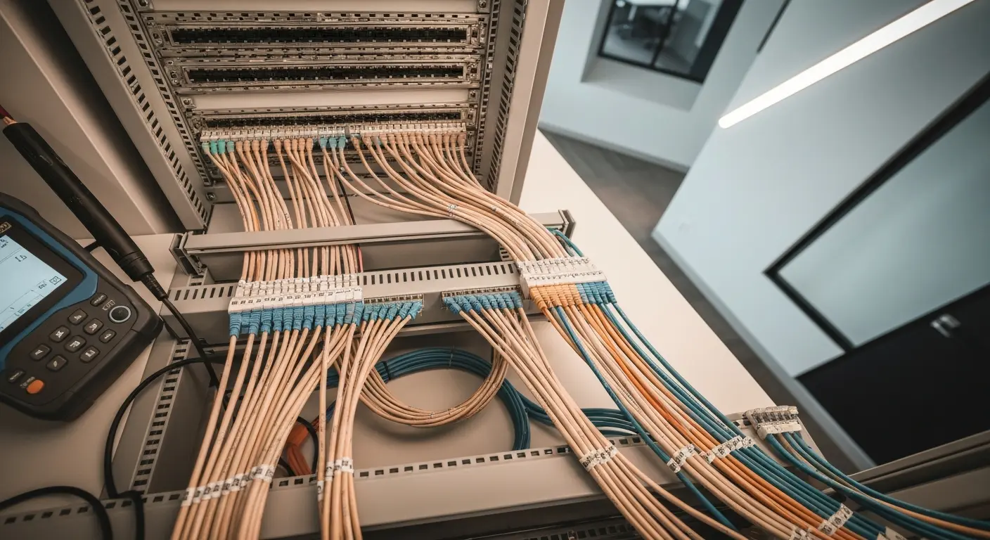 Data cabling installation