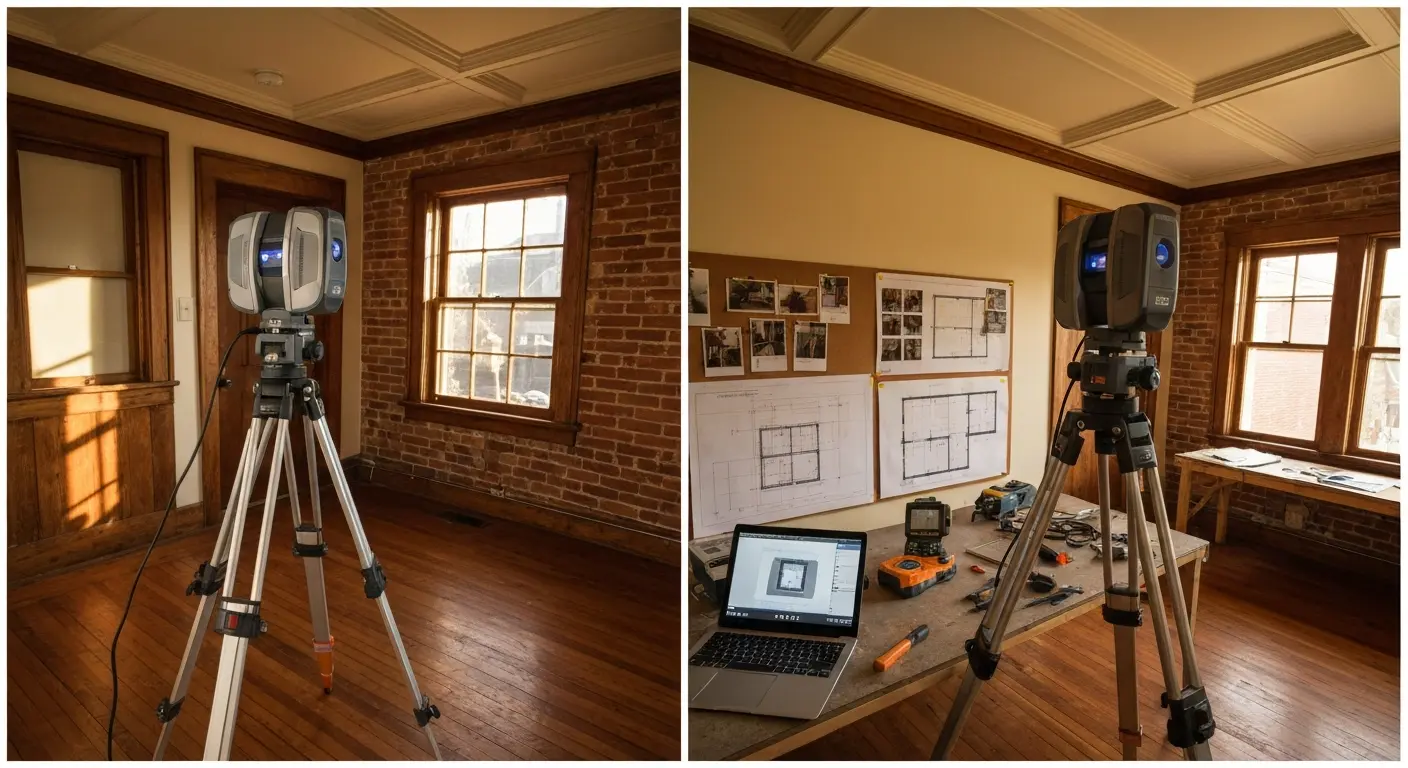 Building scan documentation