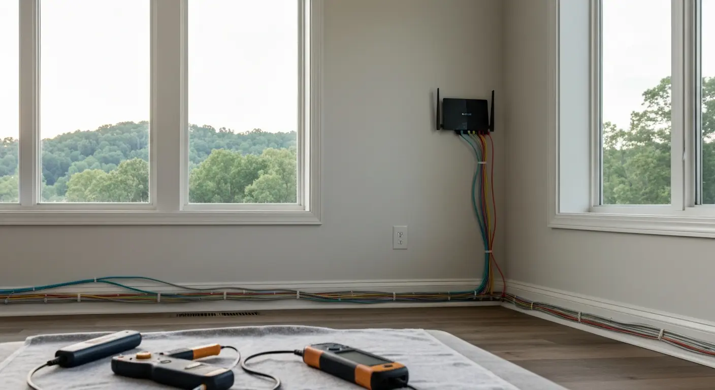 Whole-home Wi-Fi network installation