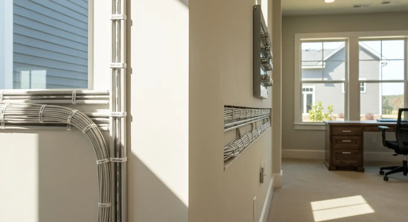 Residential cabling installation