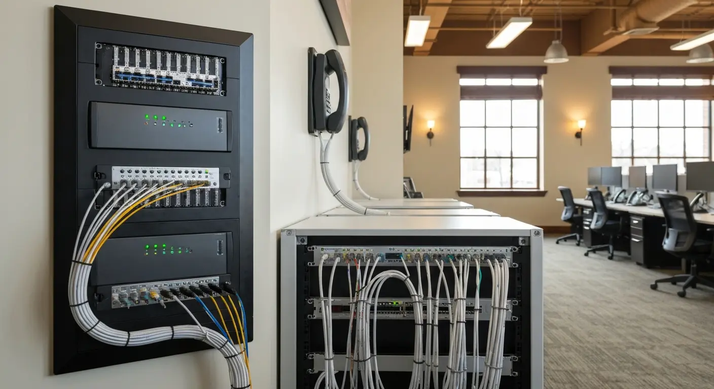 Phone system integration and voice infrastructure setup