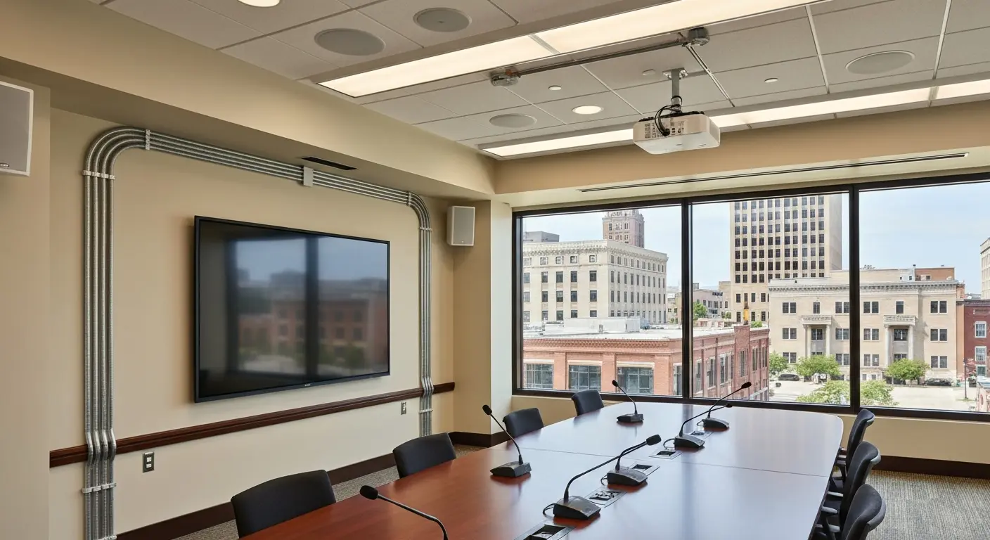 Conference room AV system