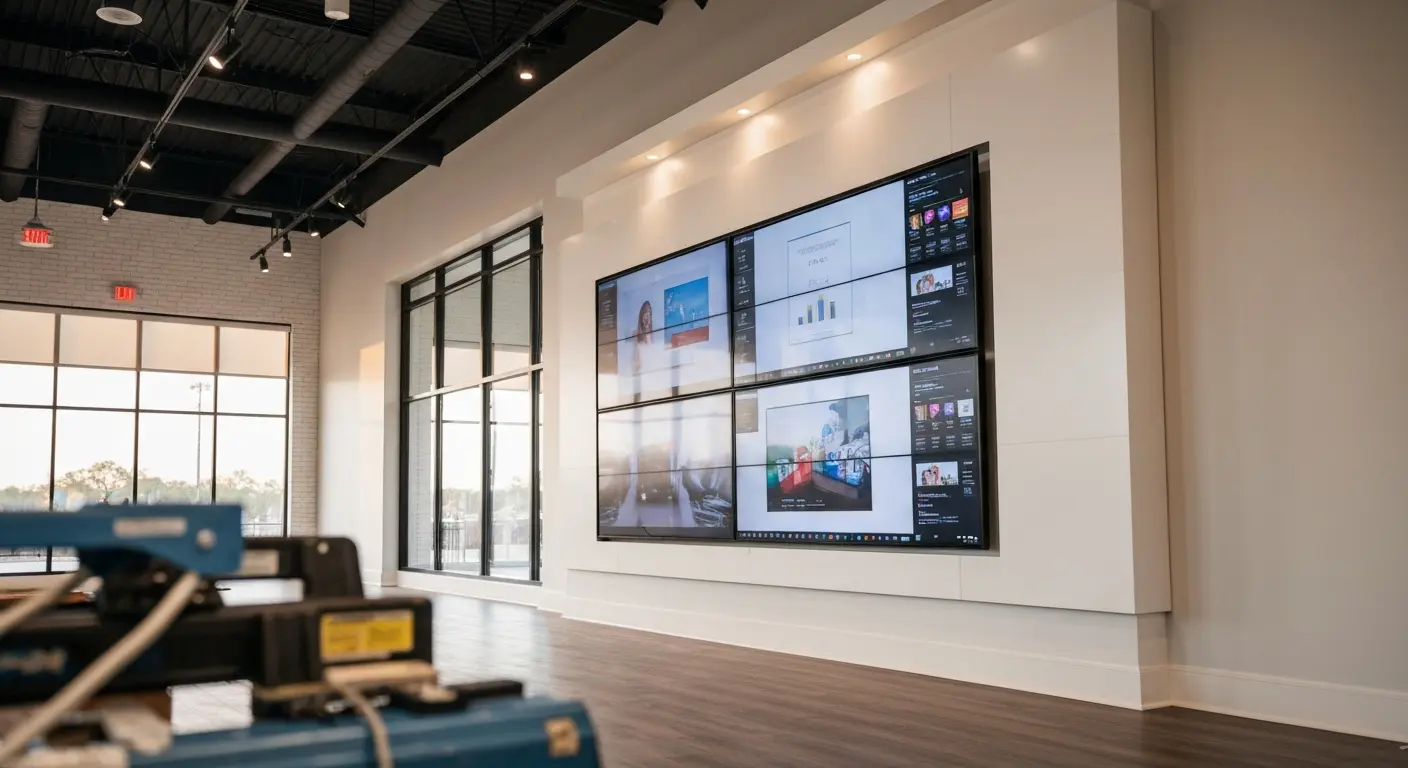 Video wall display system