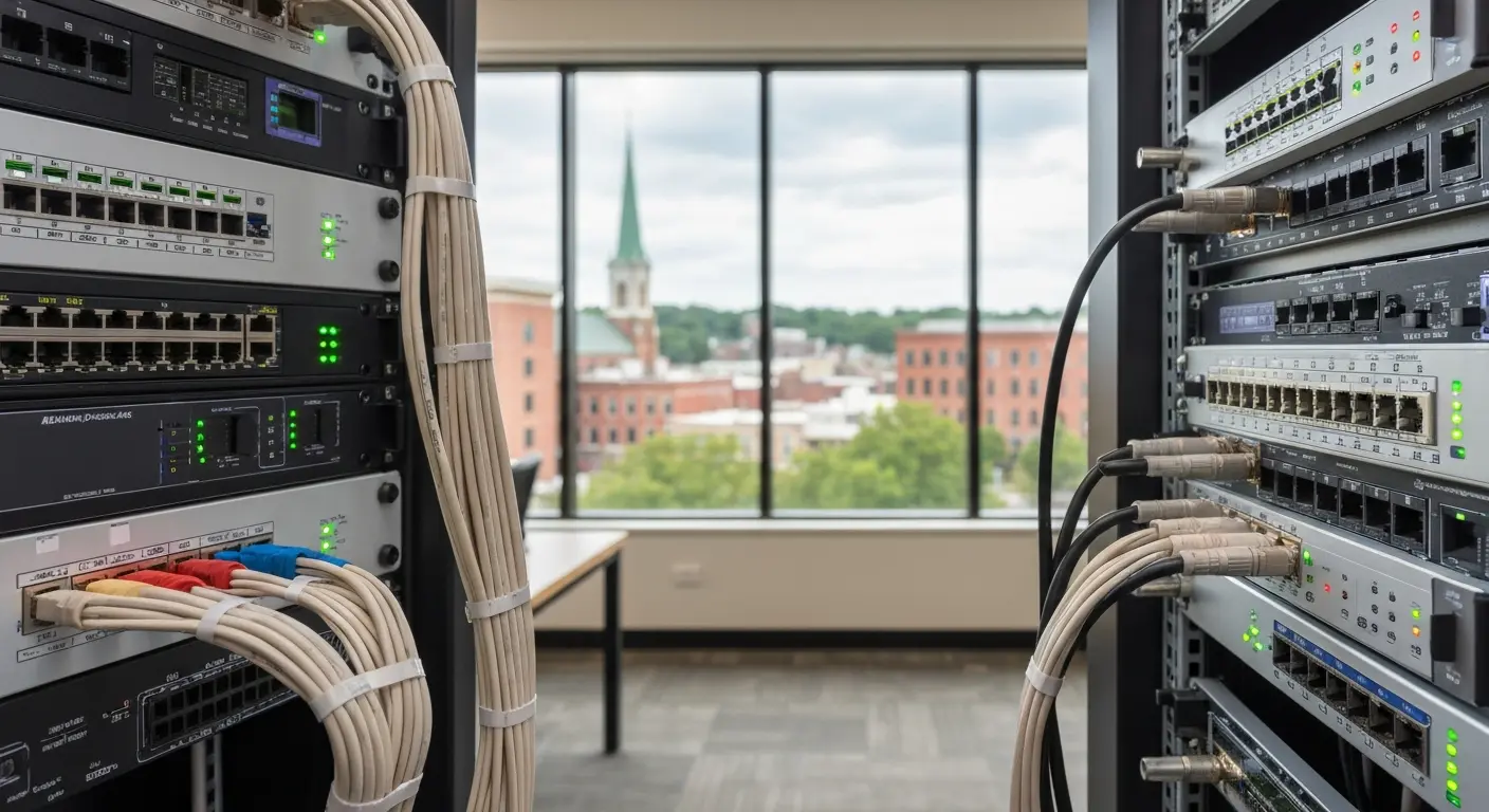 VoIP telephone system infrastructure