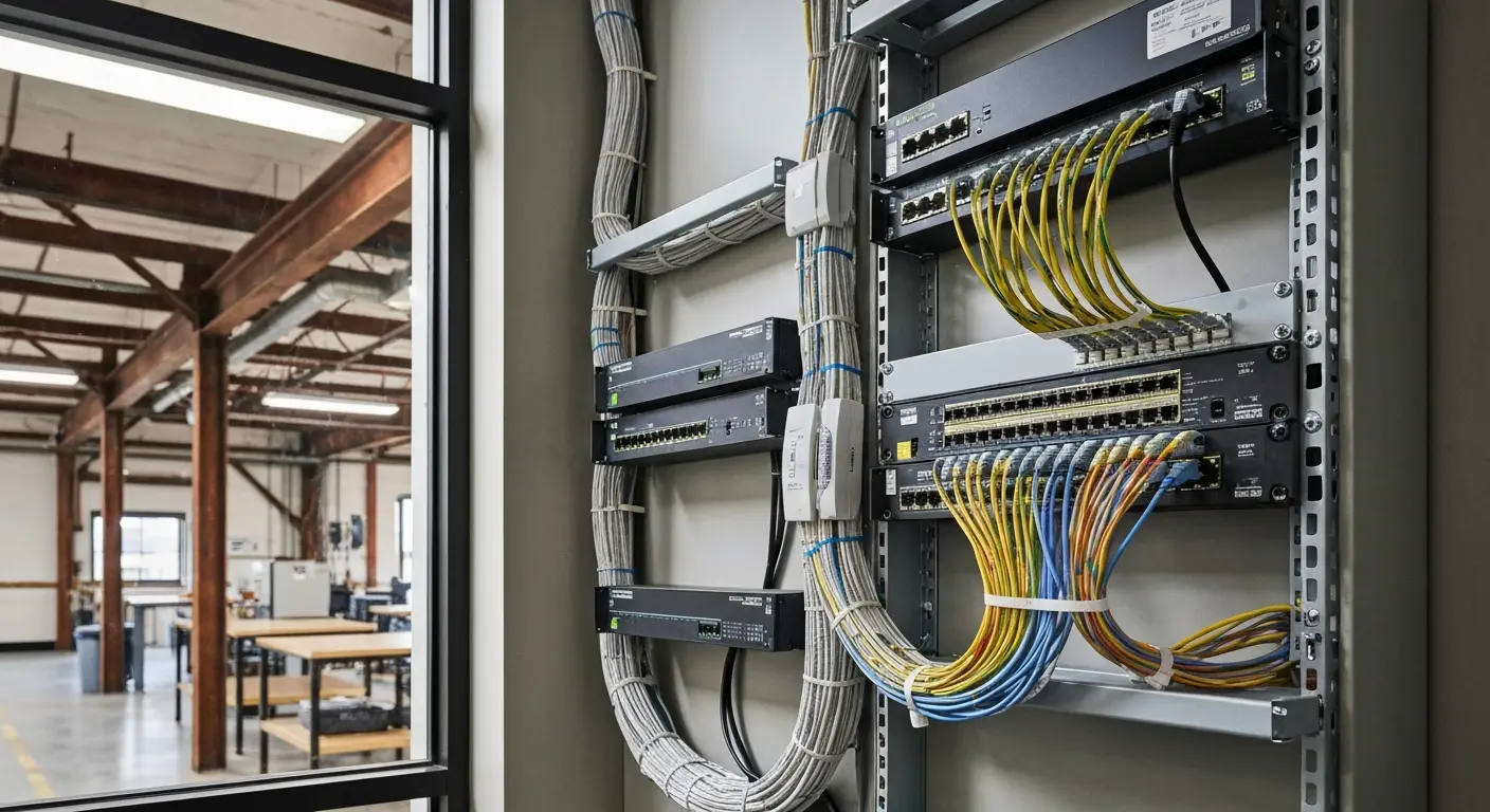 Commercial enterprise network