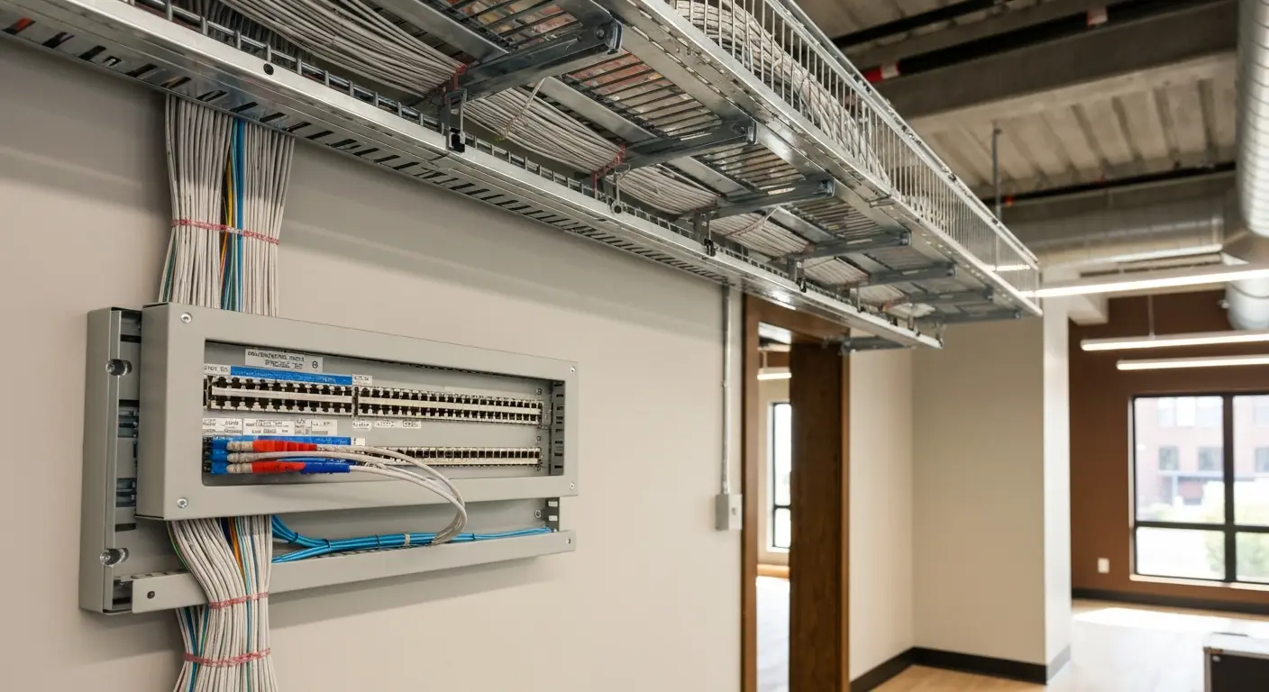 Voice cabling setup