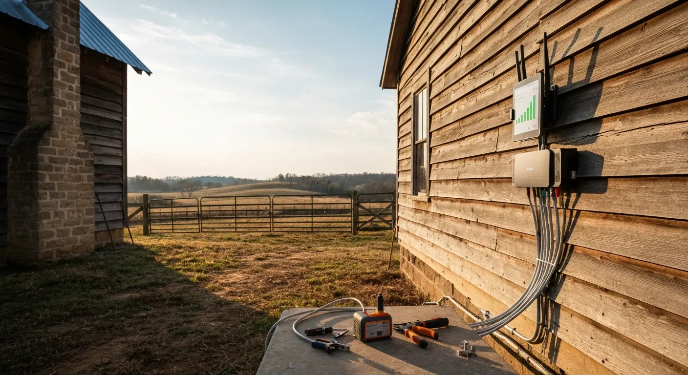 Wi-Fi troubleshooting and optimization in rural Lewis County