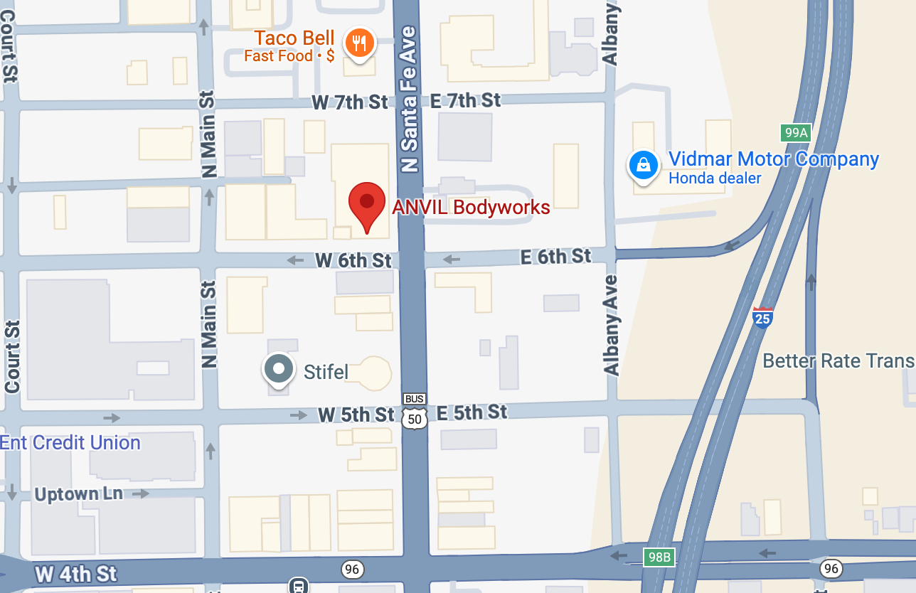 ANVIL Bodyworks Location