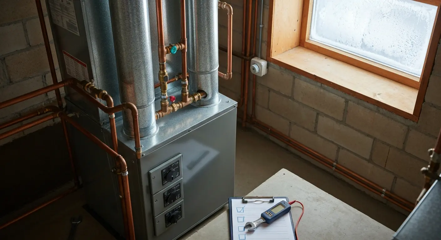 Heating system service