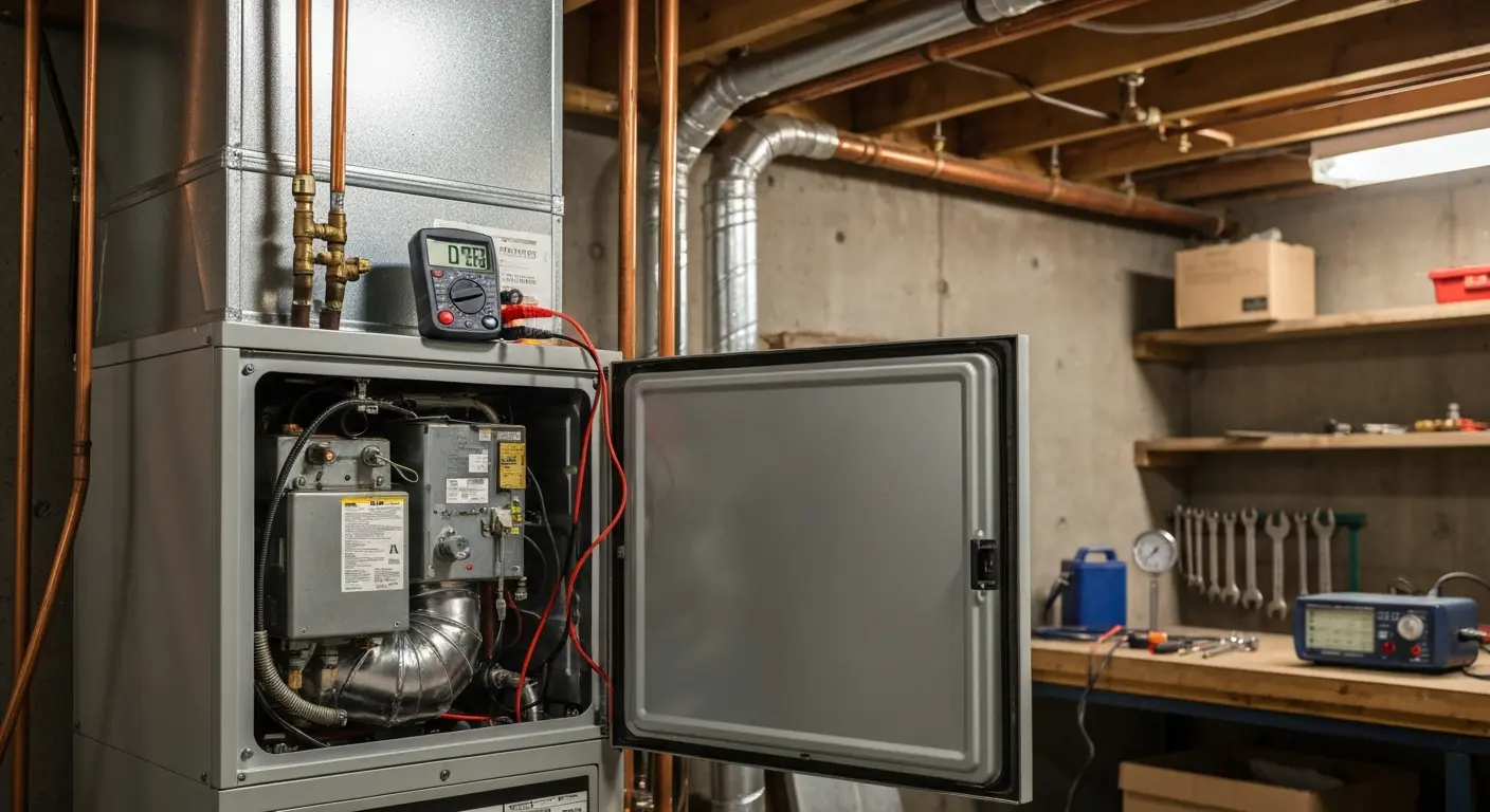 Heating system inspection