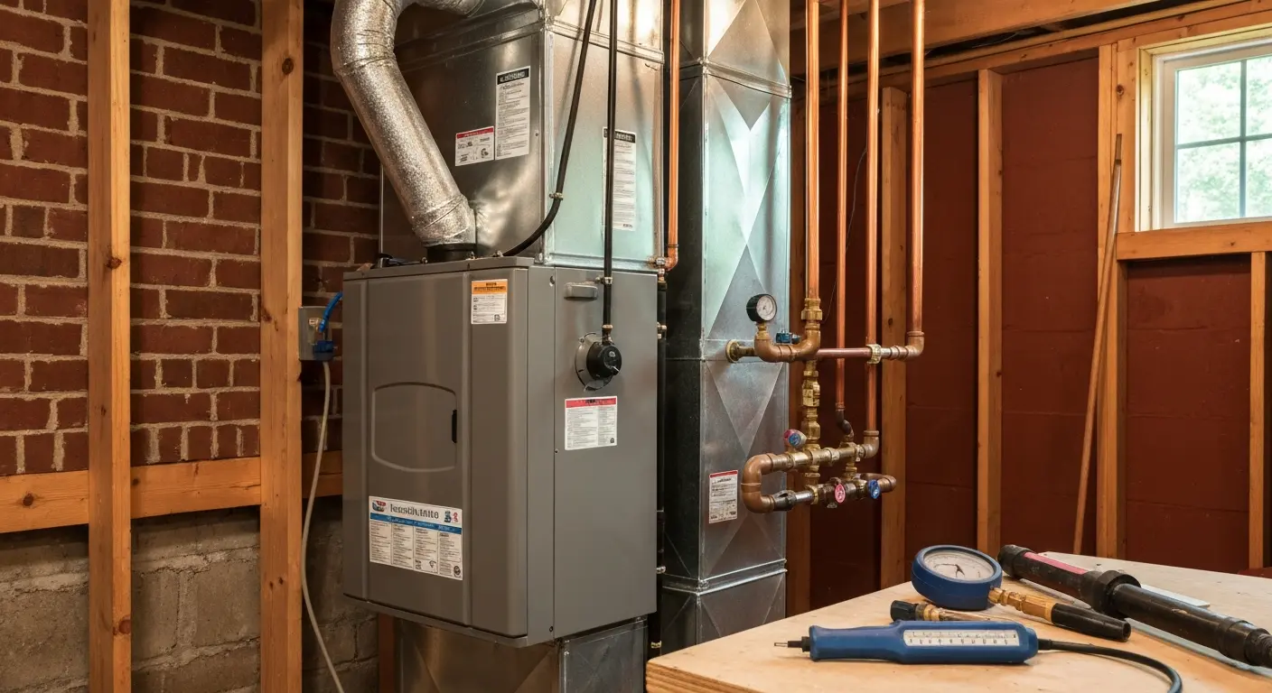 Furnace installation