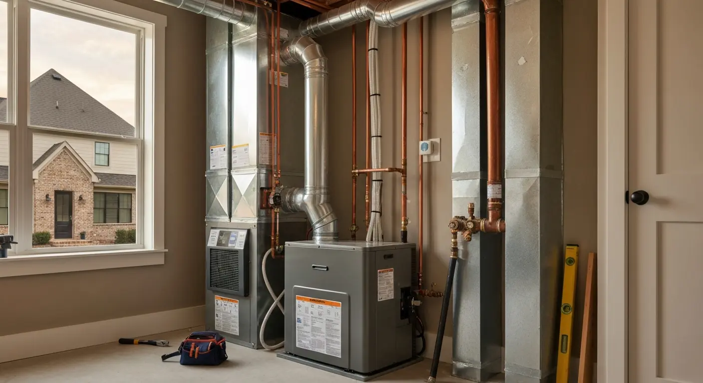Heating system installation