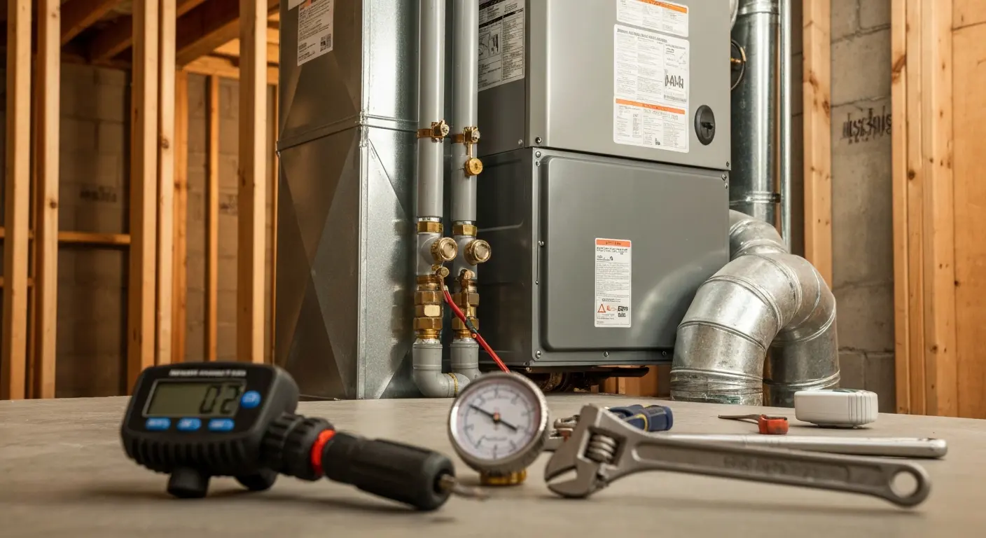 Heating installation in Mountain Park