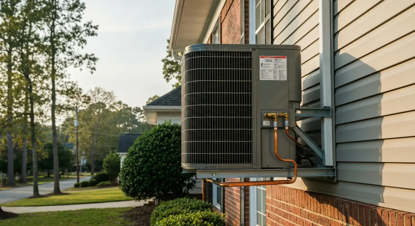 HVAC unit installation