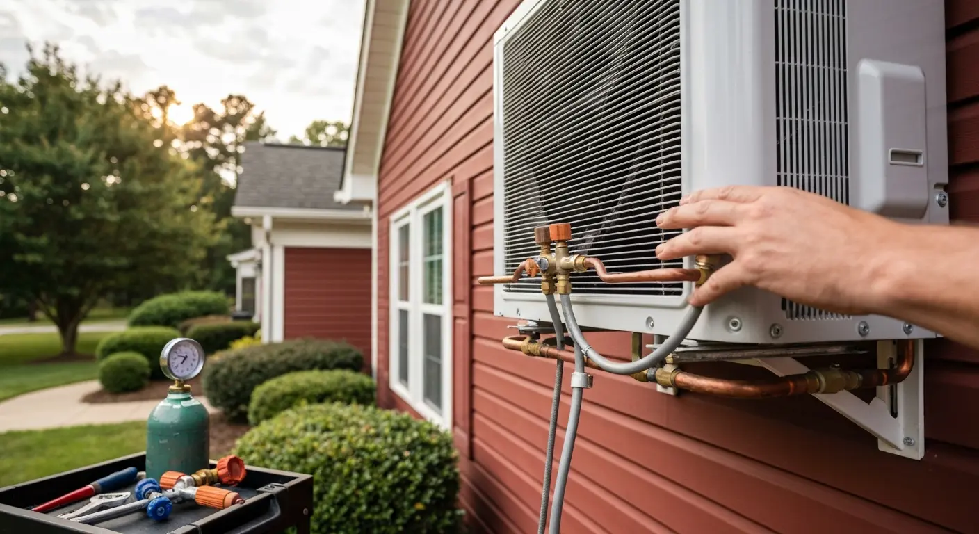 AC repair work