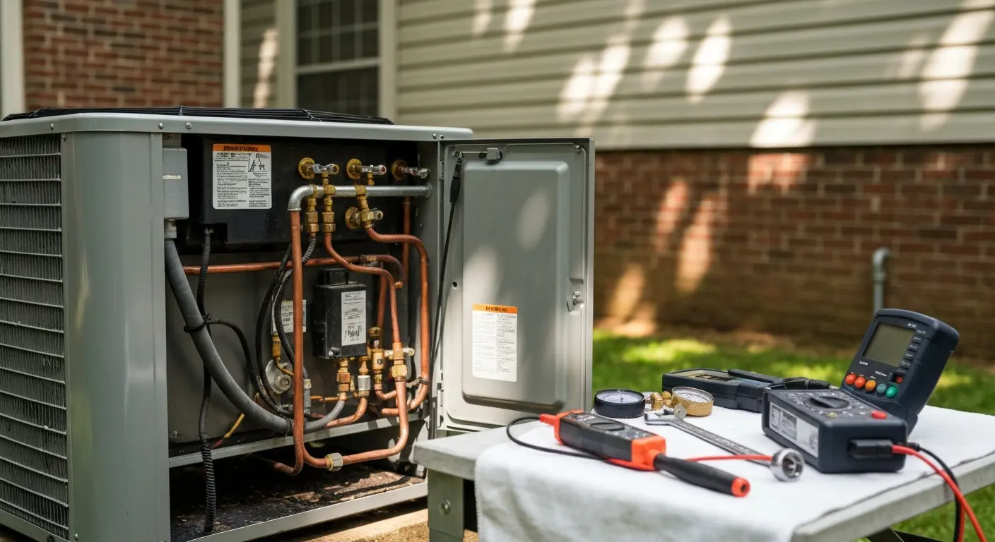 HVAC repair work
