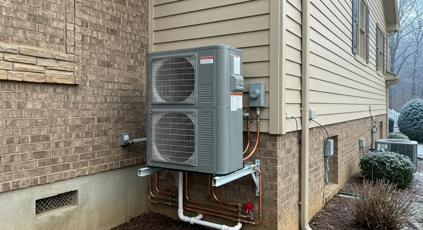 Heat pump installation