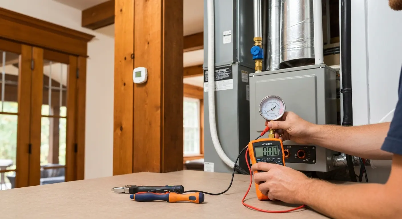 HVAC repair work