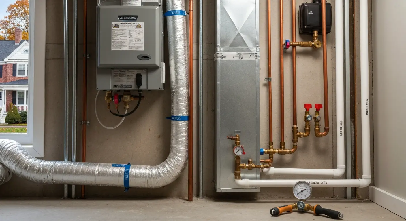 Heating system installation