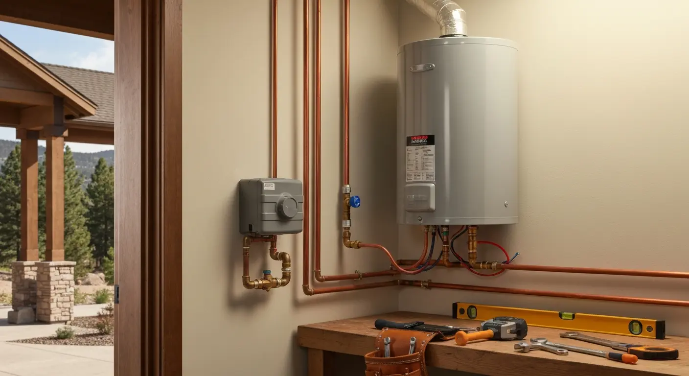 Water heater installation